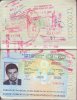 Passaporte com visto para os EUA (13/09/2005) Passaporte com visto para os EUA (13/09/2005)